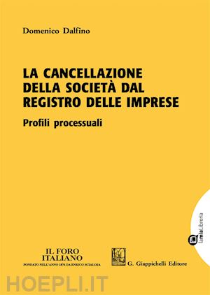 dalfino domenico - cancellazione dal registro delle imprese