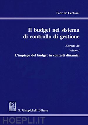 cerbioni fabrizio - il budget nel sistema di controllo di gestione