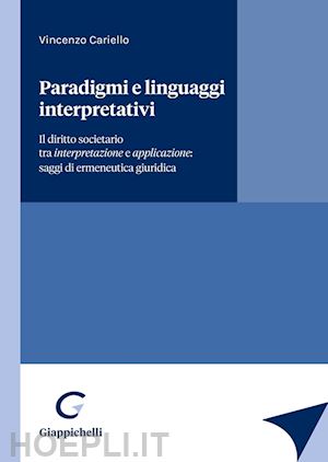 cariello vincenzo - paradigmi e linguaggi interpretativi