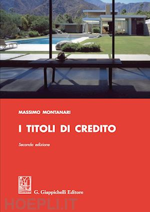 montanari massimo - i titoli di credito