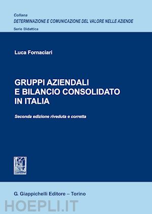 fornaciari luca - gruppi aziendali e bilancio consolidato in italia
