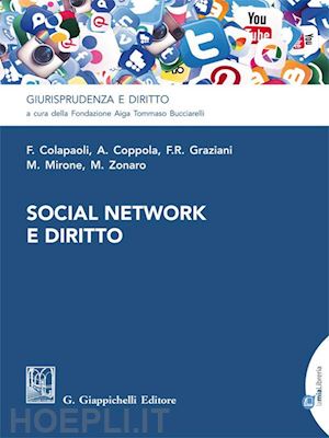colapaoli francesco; coppola anna; graziani francesca romana; mirone mariarita; zonaro marco - social network e diritto - e-book