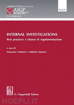 giavazzi stefania; centonze francesco - internal investigations - e-book