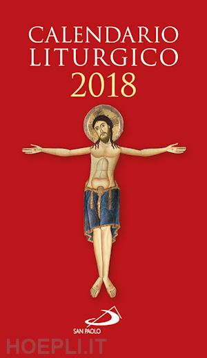 aa.vv. - calendario liturgico 2018