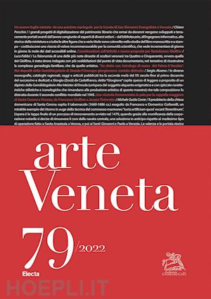 aa.vv. - arte veneta. rivista di storia dell'arte vol. 79 (2022)