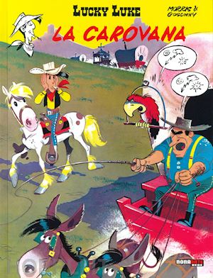 goscinny rene'; morris - la carovana. lucky luke