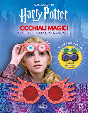 wizarding world j.k.rowling - harry potter. occhiali magici. ediz. a colori. con 3 paia di occhiali