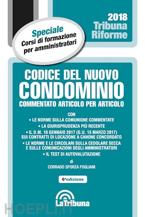 sforza fogliani corrado - codice del nuovo condominio