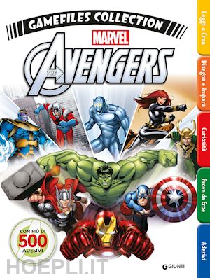 aa.vv. - avengers gamefiles collection. con adesivi