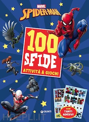 Spiderman. Marvel. 100 Sfide. Attivita' E Giochi. Sticker Special Color -  Aa.Vv.