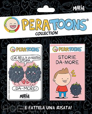 pera toons - storia da-more. magnete. pera toons collection. con booklet
