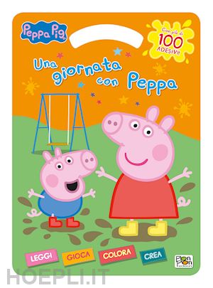 Una Giornata Con Peppa Pig. Con Adesivi. Ediz. A Colori - Panzeri Cristina