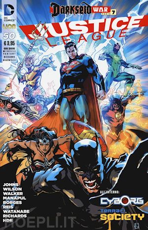 johns geoff - justice league. ediz. variant special. vol. 50