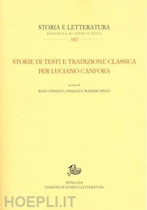 otranto rosa - storie di testi e tradizione classica