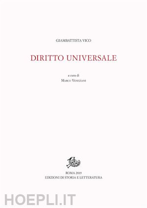 vico giambattista; veneziani marco (curatore) - diritto universale