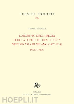 twardzik s. - archivio della regia scuola superiore