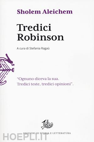 aleichem shalom - tredici robinson