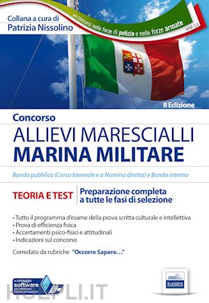 nissolino p. (curatore) - concorso - allievi marescialli marina militare