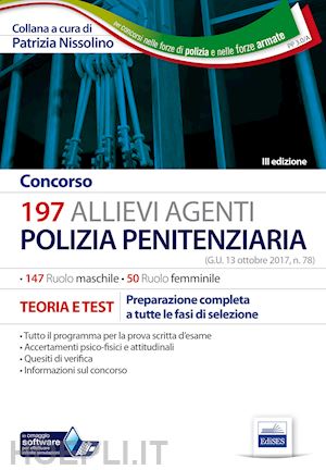 nissolino p.(curatore) - concorso 197 allievi agenti polizia penitenziaria