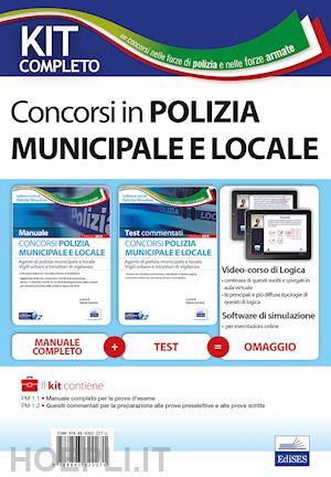 sarcone v.(curatore) - kit completo - concorsi in polizia municipale e locale