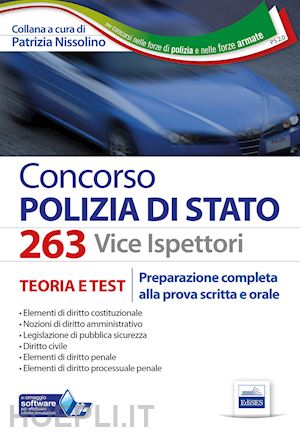 nissolino p.(curatore) - concorso - polizia di stato - 263 vice ispettori