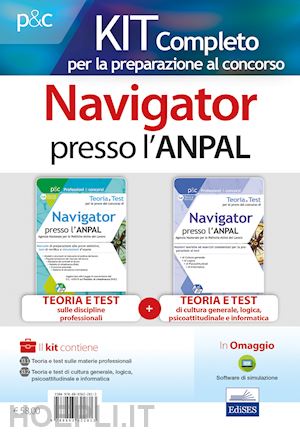  - kit completo per la preparazione al concorso - navigator presso l'anpal