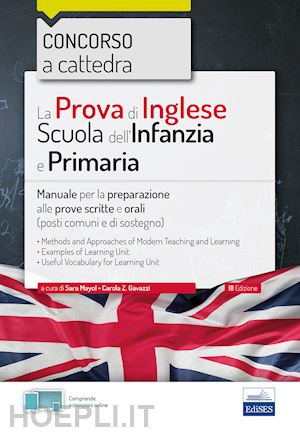 mayol sara, gavazzi caarola z. (curatore) - la prova di inglese scuola dell'infanzia e primaria - manuale