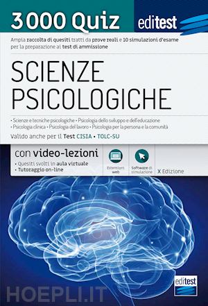 aa.vv. - editest - scienze psicologiche - 3000 quiz