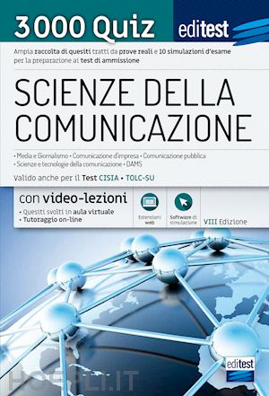 aa.vv. - editest - scienze della comunicazione - 3000 quiz