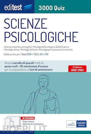 aa.vv. - editest - scienze psicologiche - 3000 quiz
