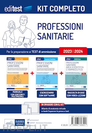 Editest - Professioni Sanitarie - Kit Completo - 2023/2024 - Aa.Vv.