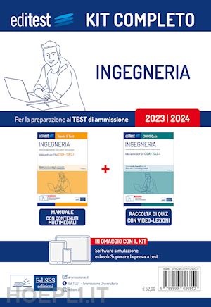 Editest - Tolc I Ingegneria 2024-2025 - Teoria & Test - Aa.Vv