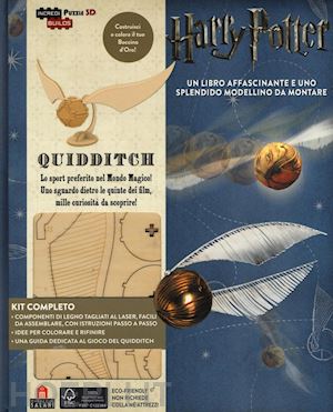 revenson jody - harry potter. quidditch. puzzle incredibuilds puzzle 3d da j. k. rowling. ediz.