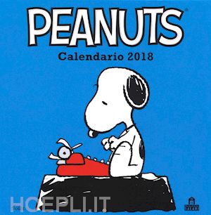 charles m.schulz - peanuts calendario da parete 2018