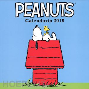 charles m.schulz - peanuts. calendario da parete 2019