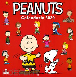 schulz charles monroe - peanuts. calendario da parete 2020