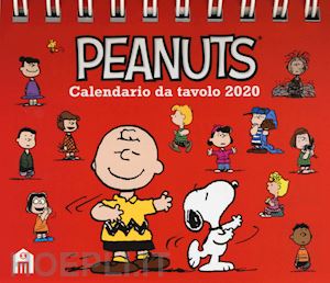 schulz charles m. - peanuts. calendario da tavolo 2020