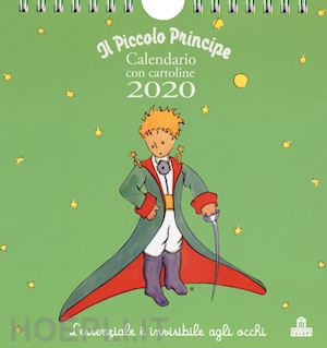 saint-exupery antoine de - il piccolo principe. calendario delle cartoline 2020
