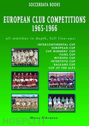 d'avanzo marco - european club competitions (1965-1966)