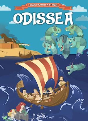 tessarolo andrea francesco - l'odissea. i viaggi di ulisse. con adesivi