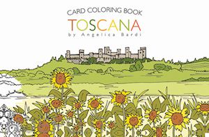 bardi angelica - toscana. card coloring book