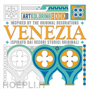 max monteduro - venezia - ispirato dai decori storici originali - art koloring book