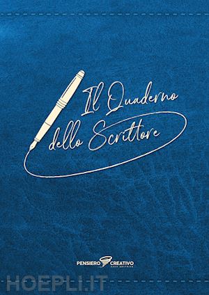  - il quaderno dello scrittore. copertina blu