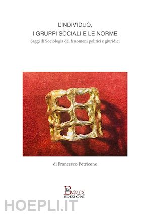 petricone francesco - individuo, i gruppi sociali e le norme. saggi di sociologia dei fenomeni politic