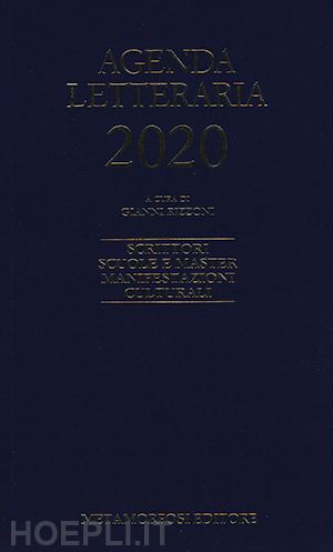 rizzoni g. (curatore) - agenda letteraria 2020