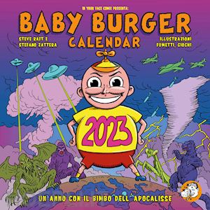 zattera stefano - baby burger. calendar comics 2023