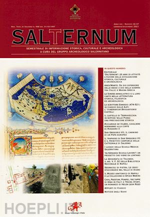  - salternum. semestrale di informazione storica, culturale e archeologica (2021). vol. 46-47