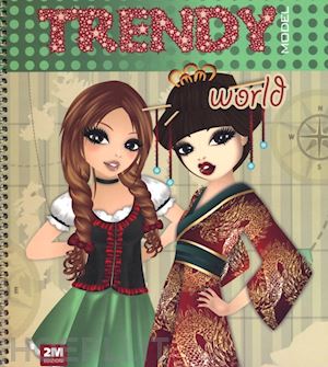 russo valentina - trendy model world. con adesivi