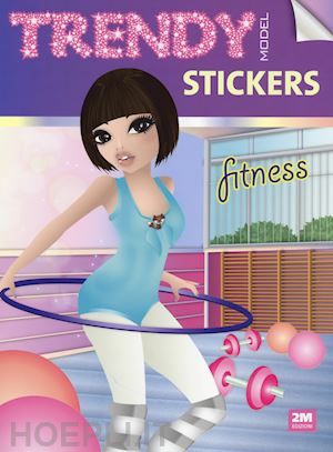 russo valentina - trendy model stickers. fitness. con adesivi