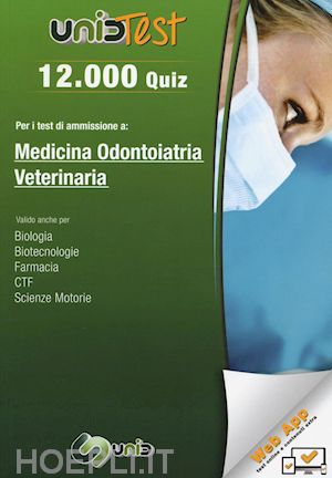aa.vv. - 12.000 quiz - medicina odontoiatria - veterinaria
